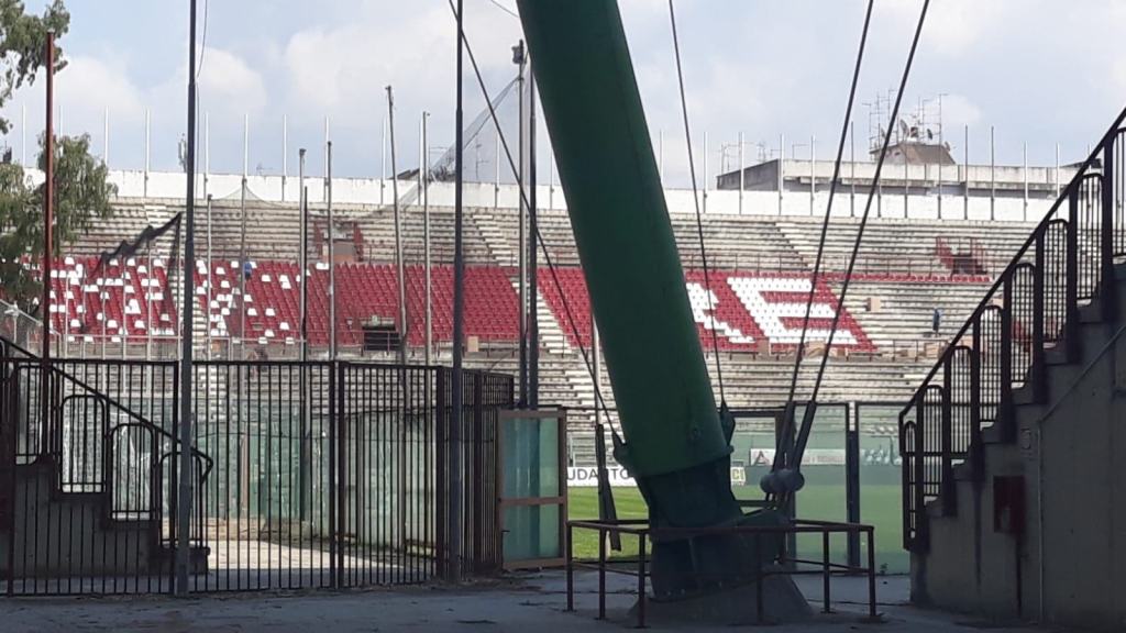 Granillo: posizionata la prima parte della scritta “Reggio Calabria” (foto)