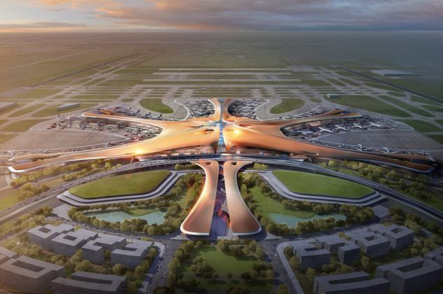 A Pechino la firma di Zaha Hadid. Inaugurazione di un aeroporto da fantascienza