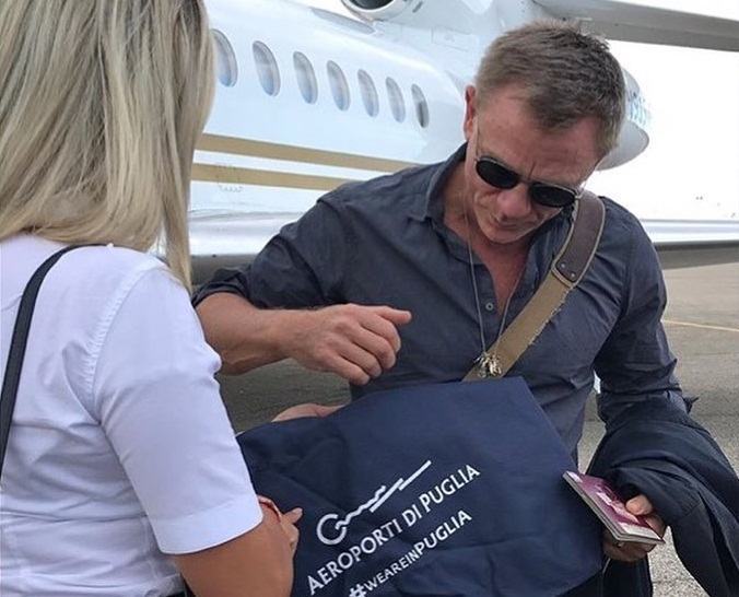 In attesa della Calabria, Daniel Craig sbarca in Puglia per le riprese di 007