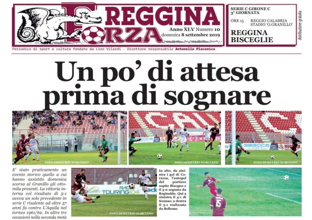 Disponibile il download di Forza Reggina: “Un pò di attesa prima di sognare”