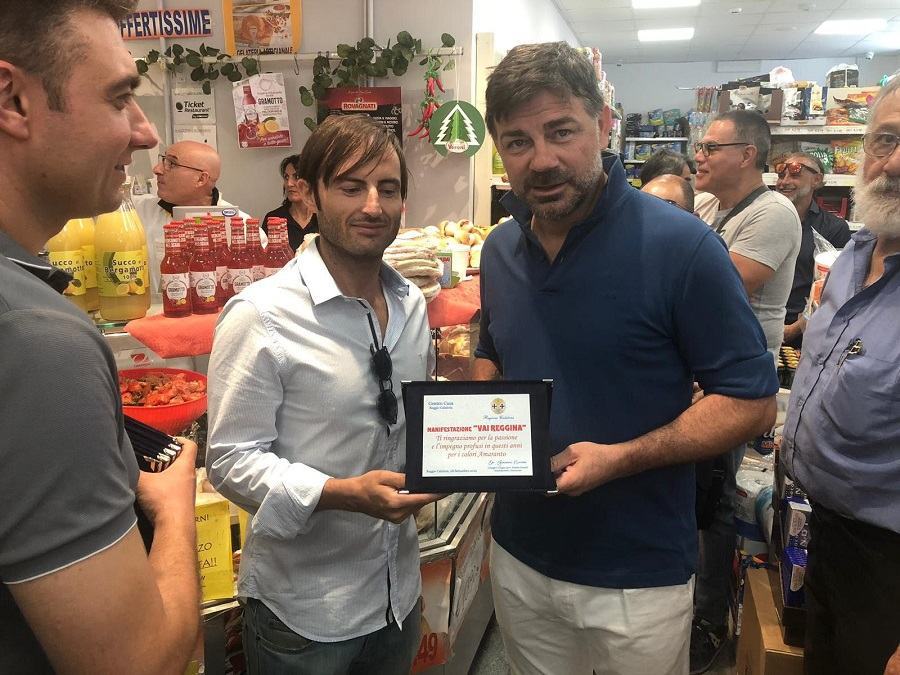 Evento “Vai Reggina”. I presidenti Foti e Gallo ed ex giocatori amaranto tra i premiati