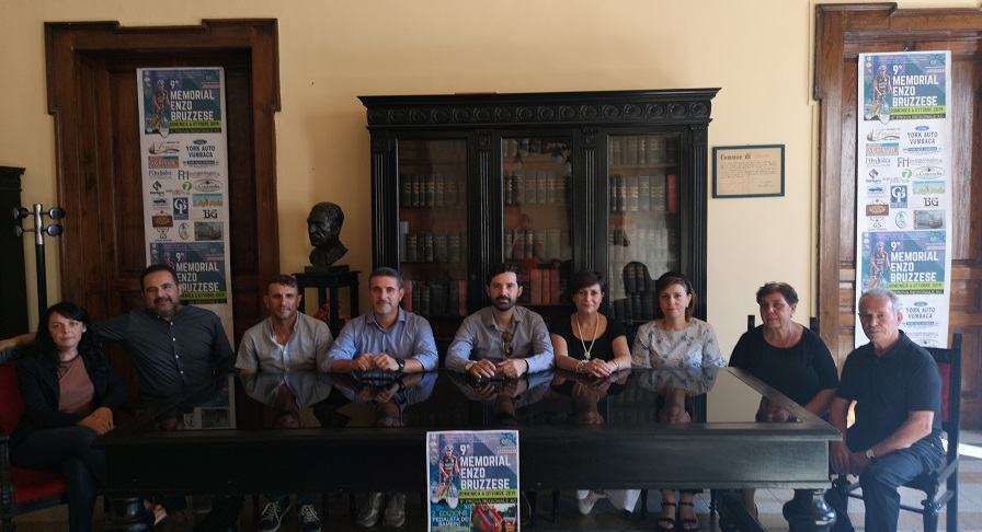 Presentato a Palazzo San Nicola il 9° Memorial Enzo Bruzzese.