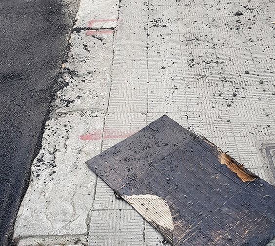 Sbarre Centrali, lavori di bitumazione a traffico aperto: la nota di ‘Fiamma Tricolore’ – FOTO