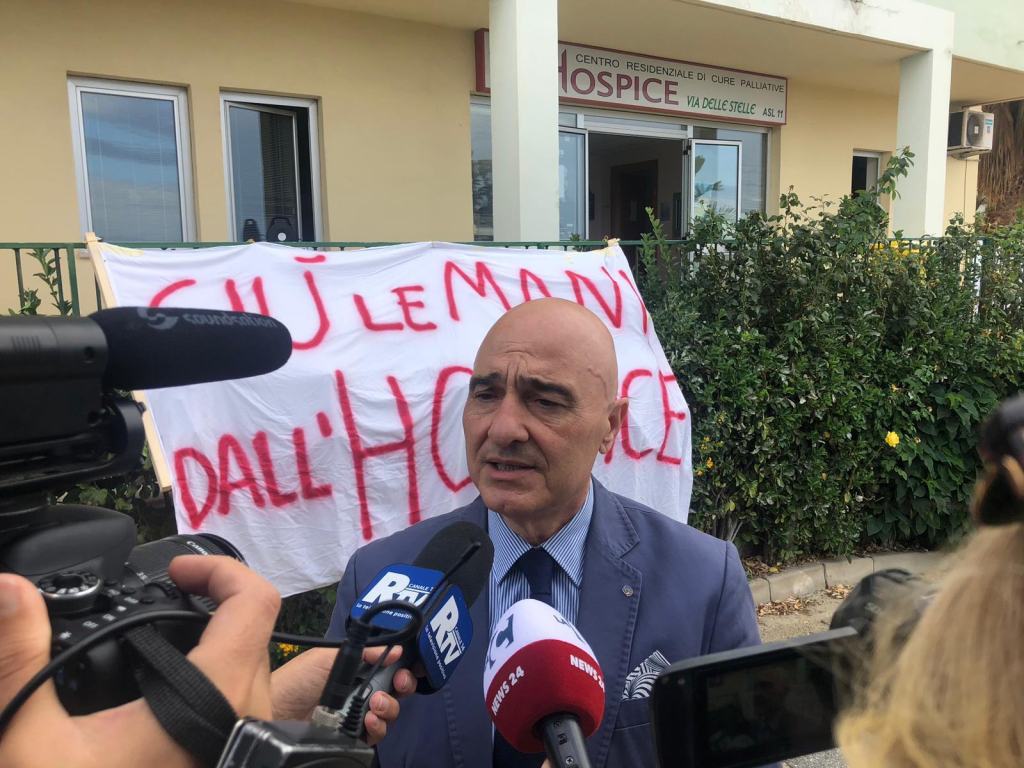 Futuro Hospice, Azzarà (UIL): “Questa non è una fabbrica, in gioco la salute della gente” – FOTO
