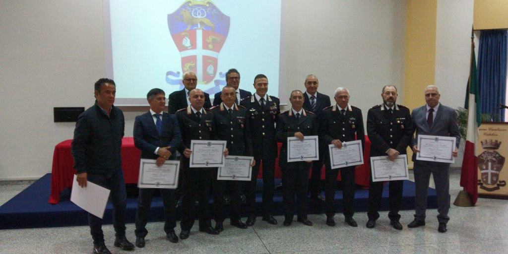 Legione Carabinieri Calabria, consegnate le Medaglie Mauriziane