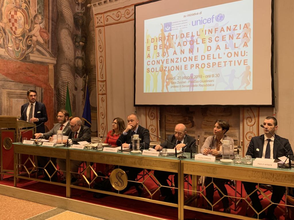 Infanzia, Irto apre i lavori della conferenza sulla Convenzione di New York