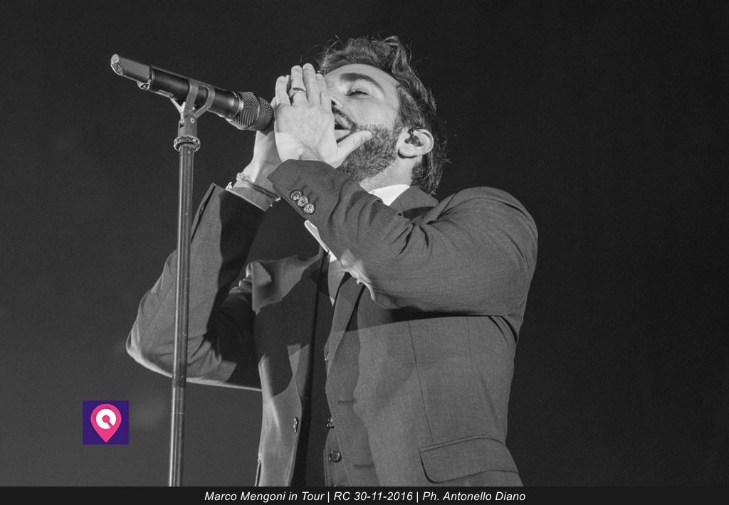Marco Mengoni a Reggio Calabria: la scaletta del concerto