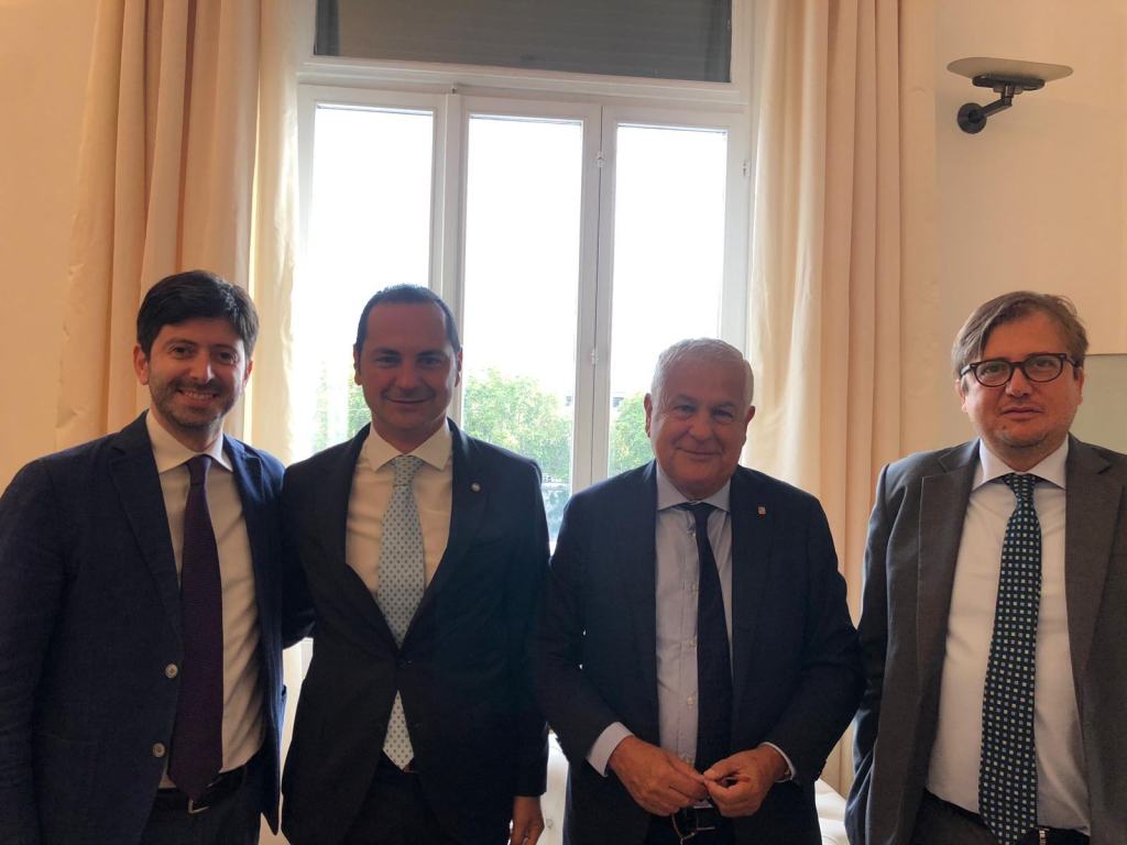Siclari incontra il ministro Speranza: “Salviamo il sistema sanitario”