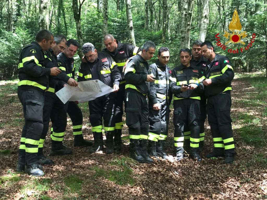 Calabria, concluso il corso di topografia applicata al soccorso dei Vigili del Fuoco