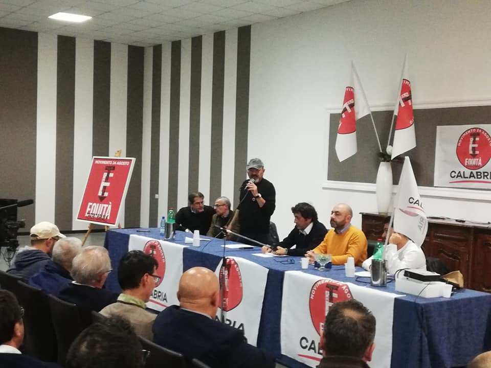 E’ calabrese il primo sindaco d’Italia ad aderire al Movimento 24A– ET di Pino Aprile