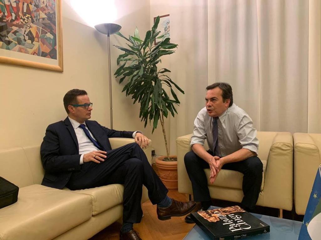 Made in Italy, Klaus Davi incontra Enzo Amendola. Riflessioni su San Luca