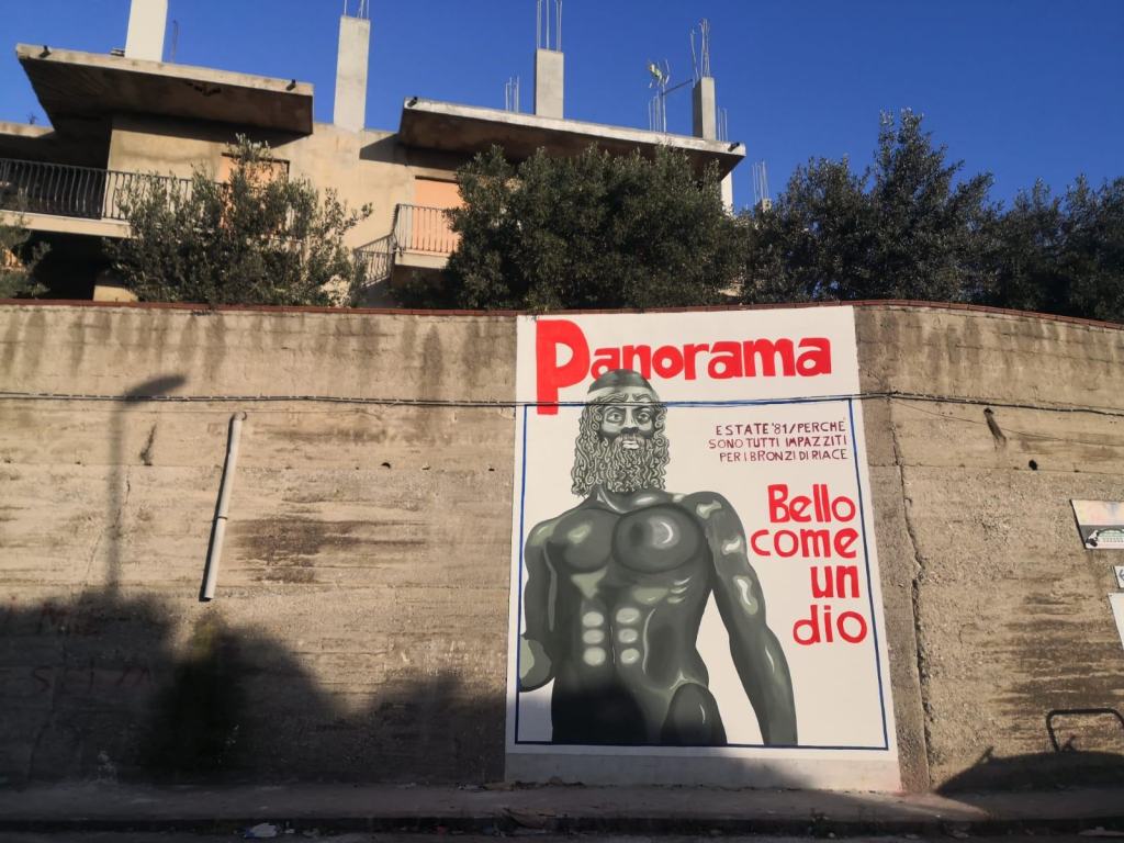 Reggio – Ecco ‘Panorama’, il nuovo wall painting in città – FOTO