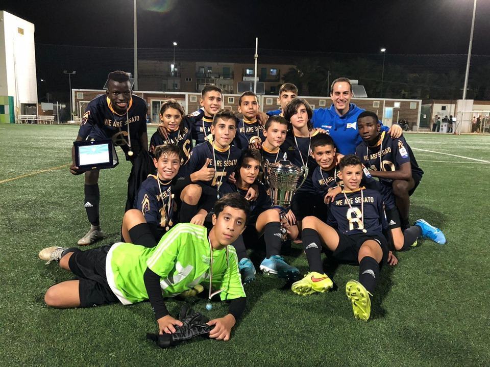 Calcio Giovanile – Poker d’assi della Segato nella Valle dei Templi