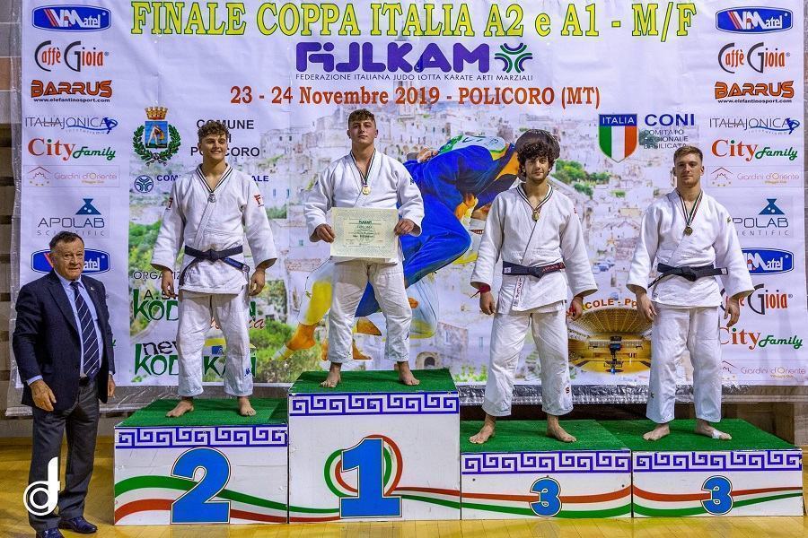 Fortitudo 1903: Ivan Pizzimenti conquista la Coppa Italia di Judo Serie A2