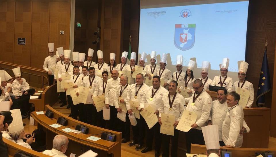 27 cuochi calabresi premiati a Montecitorio. Due i reggini