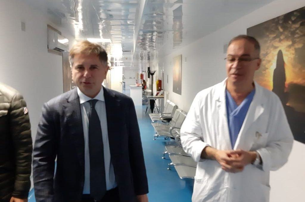Grande Ospedale Metropolitano, Pedà: “Impegno e professionalità al servizio dei reggini”