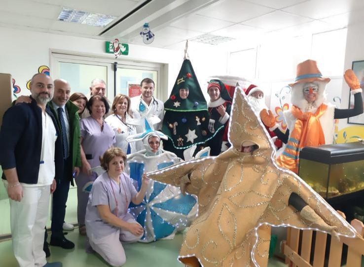 Reggio, parata di Natale al Grande Ospedale Metropolitano targata Svi.Pro.Re.