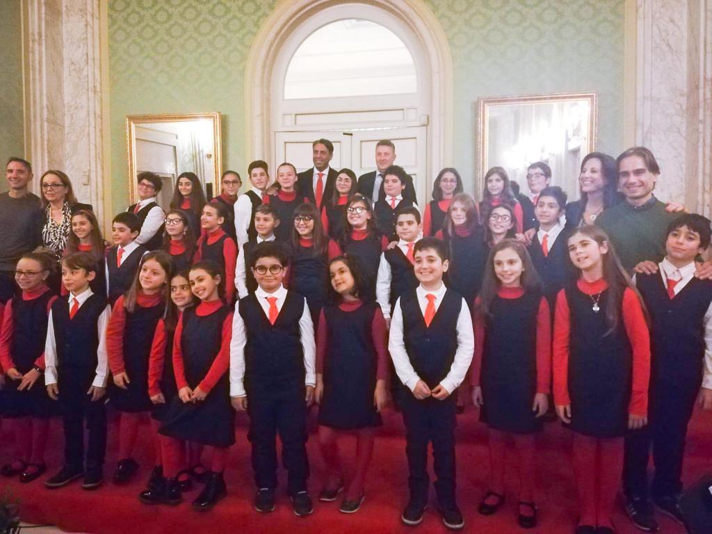 Il sindaco Falcomatà al concerto “Note di Natale” dell’Orchestra Scolastica “Francesco Cilea”