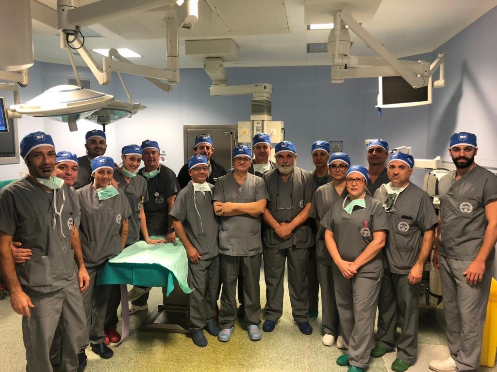 Le operazioni dell’equipe del G.O.M. di Reggio Calabria in diretta mondiale