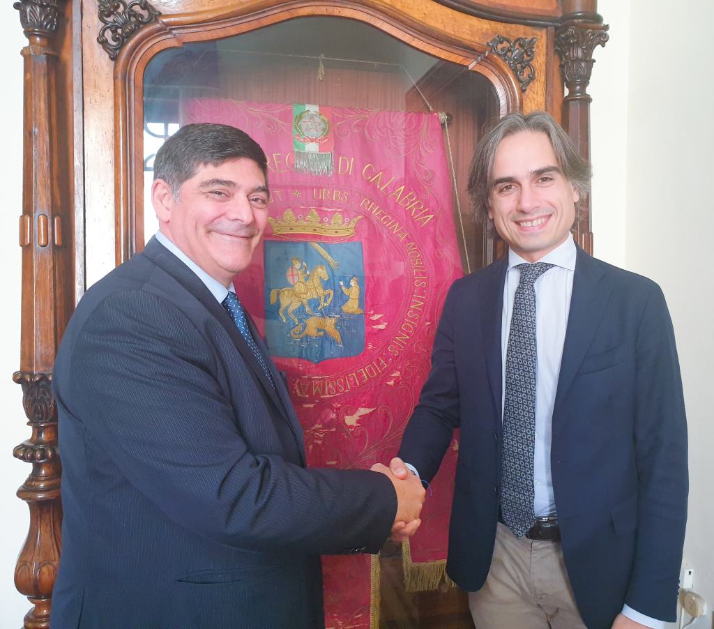 Reggio, Falcomatà ha incontrato il Presidente dell’Autorità di Sistema Portuale dello Stretto Mario Paolo Mega