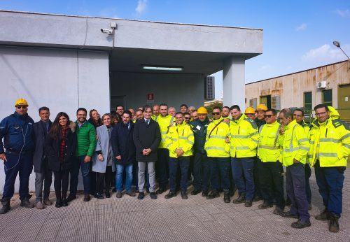 Reggio – Falcomatà e Brunetti incontrano i lavoratori Idroreghion