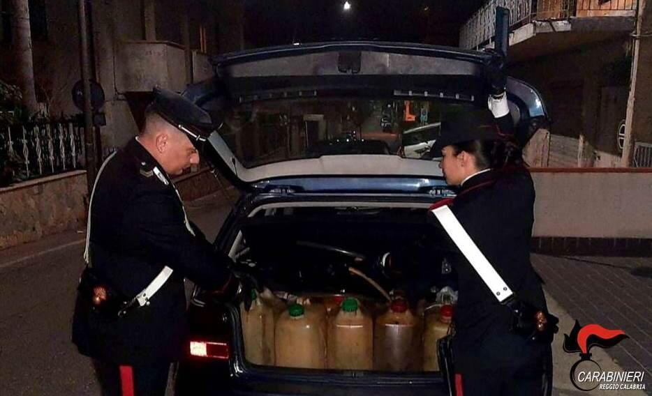 Arrestati coniugi reggini ladri di gasolio