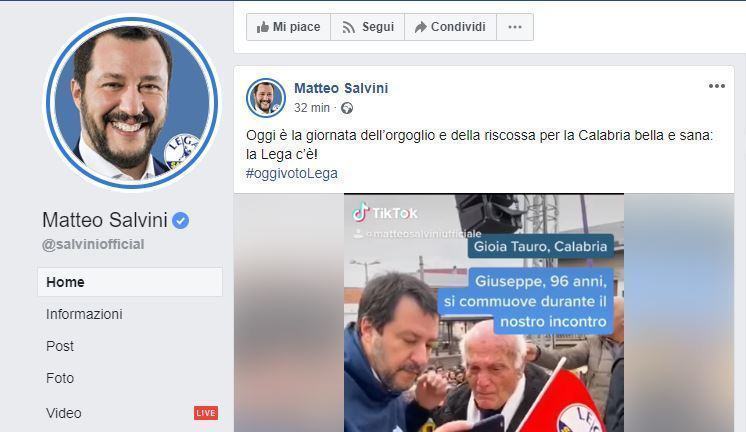 Elezioni Calabria 2020: i messaggi social dei politici