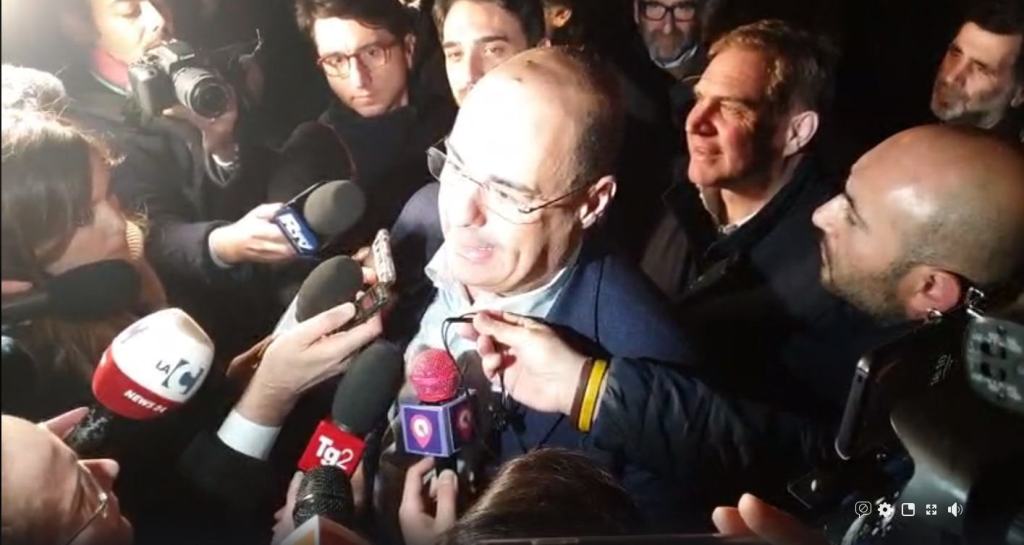 Regionali, Zingaretti a Reggio: ‘Vincere per vivere meglio. Callipo farà il bene della Calabria’ – FOTO