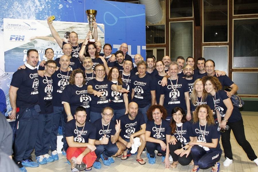 Campionato Nuoto Master Calabria. Successo schiacciante di AQA asd