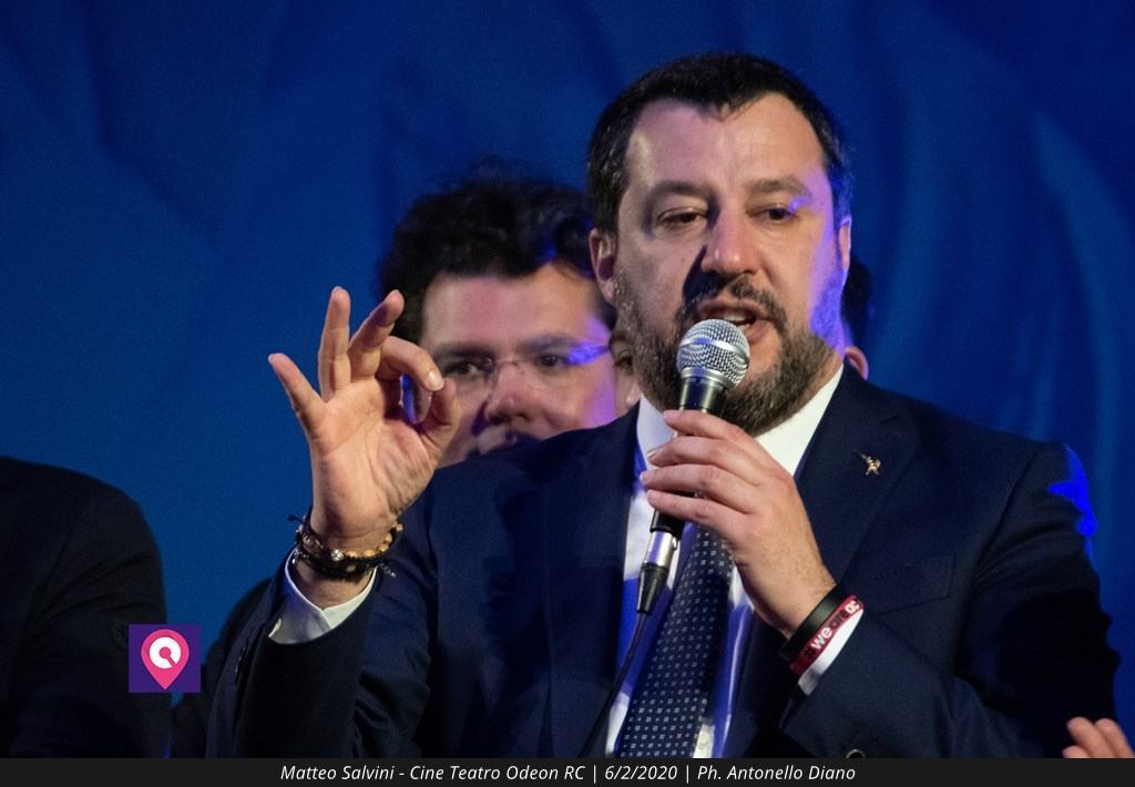 Salvini: ‘I calabresi chiedono lavoro e futuro per i propri figli, non vitalizi ai politici’