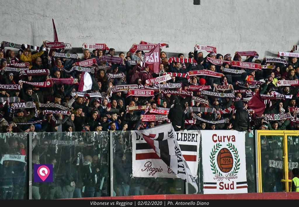 Vibonese-Reggina: attiva la prevendita anche per il settore ospiti