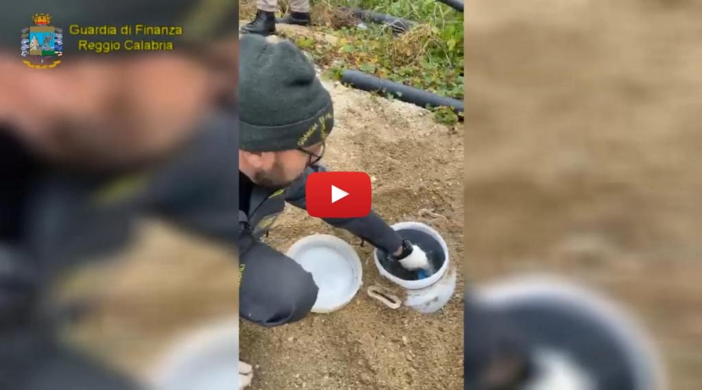 Reggio, operazione ‘Dirty dig’: il video della Guardia di Finanza