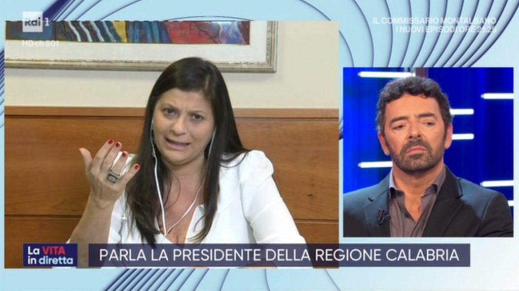 Coronavirus, Santelli a Rai1: ‘2000 rientri in Calabria in un solo giorno, cosi non ce la faremo’