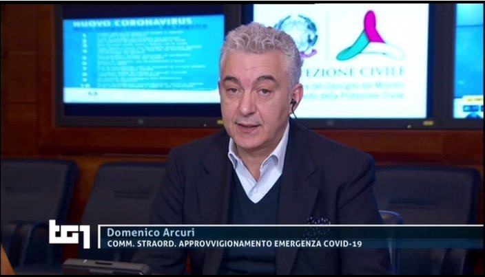 Coronavirus, Arcuri al TG1: ‘Lavoriamo per raddoppiare i posti di Terapia Intensiva’