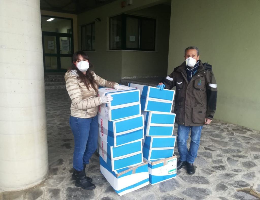 Coronavirus, l’Arpacal dona dispositivi di protezione al GOM di Reggio Calabria