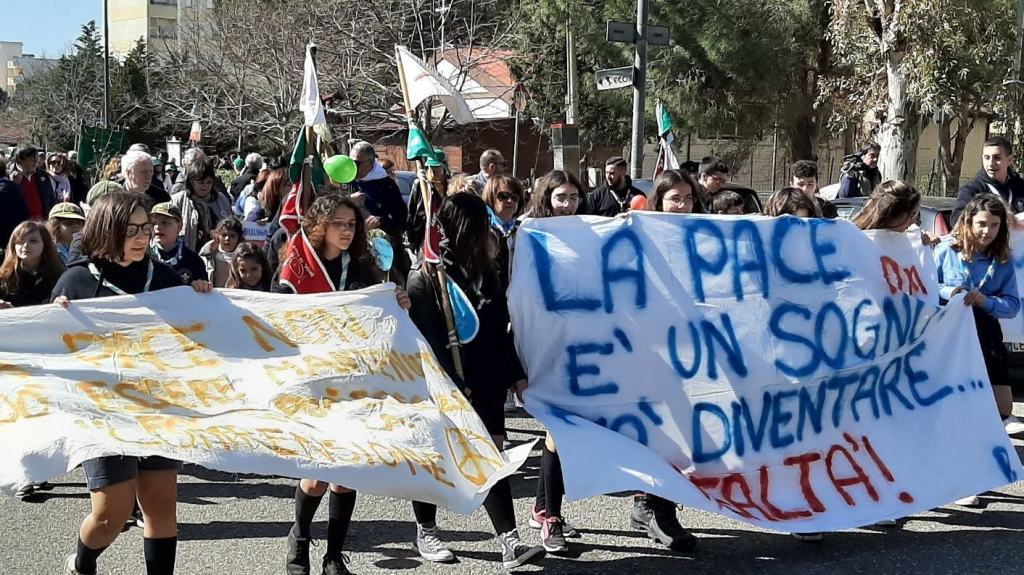 Marcia mondiale della pace ad Arghillà: grande successo per la tappa di Reggio Calabria