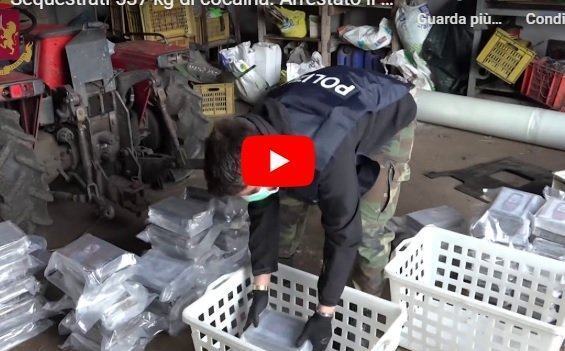 Sequestrati 537 kg di cocaina. Arrestato il giovane Molè Rocco