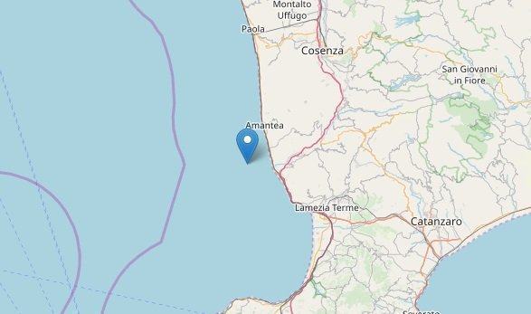 Sei scosse di terremoto in Calabria. Raggiunti i 3.9 gradi della scala Richter
