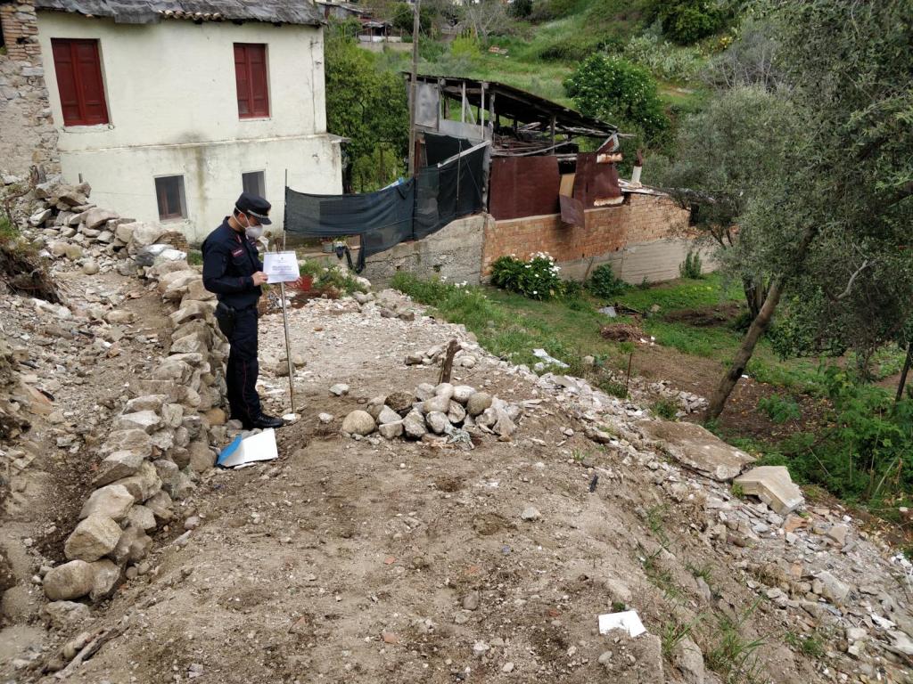Abusivismo edilizio, denunciato un 47enne in provincia di Reggio