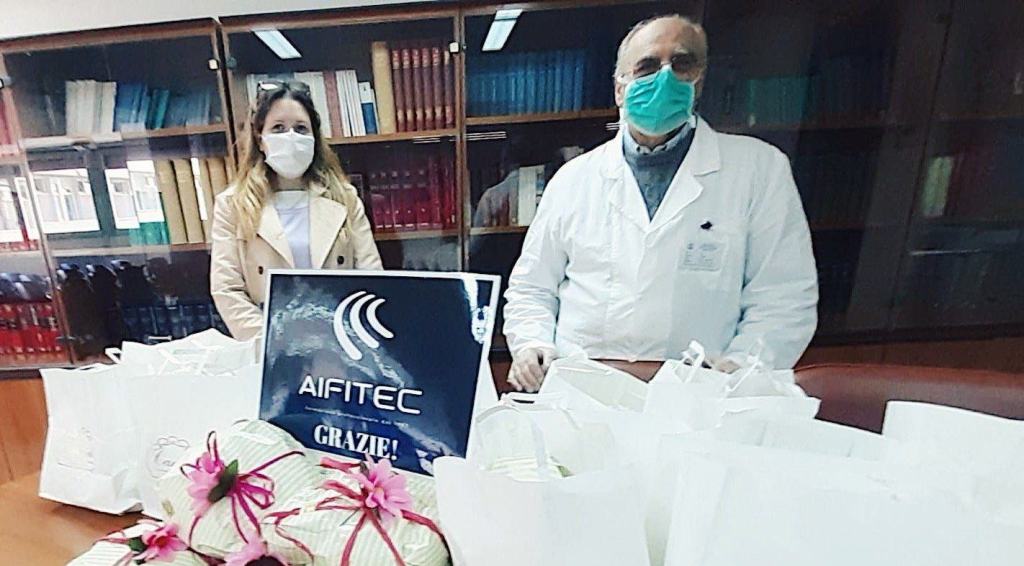 AIFITEC dona 50 colombe pasquali al GOM di Reggio Calabria – FOTO