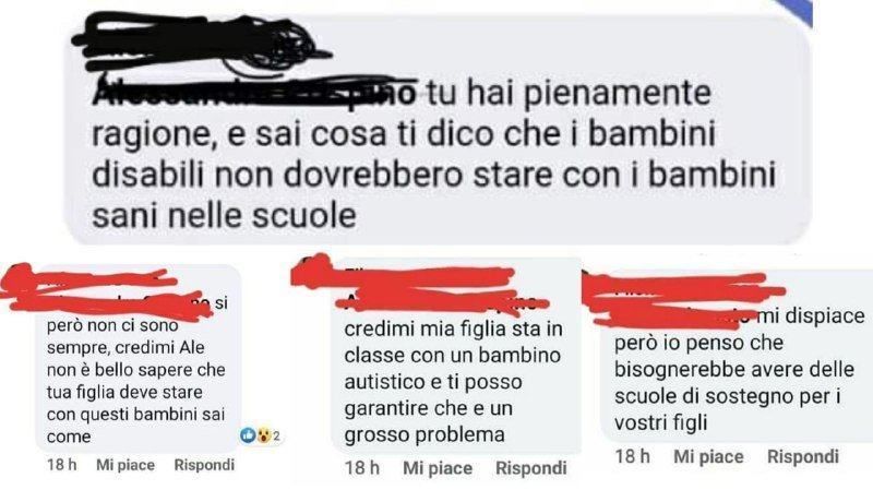 Autismo, commenti offensivi di alcune mamme sui social. Diciamo ‘basta’ all’odio