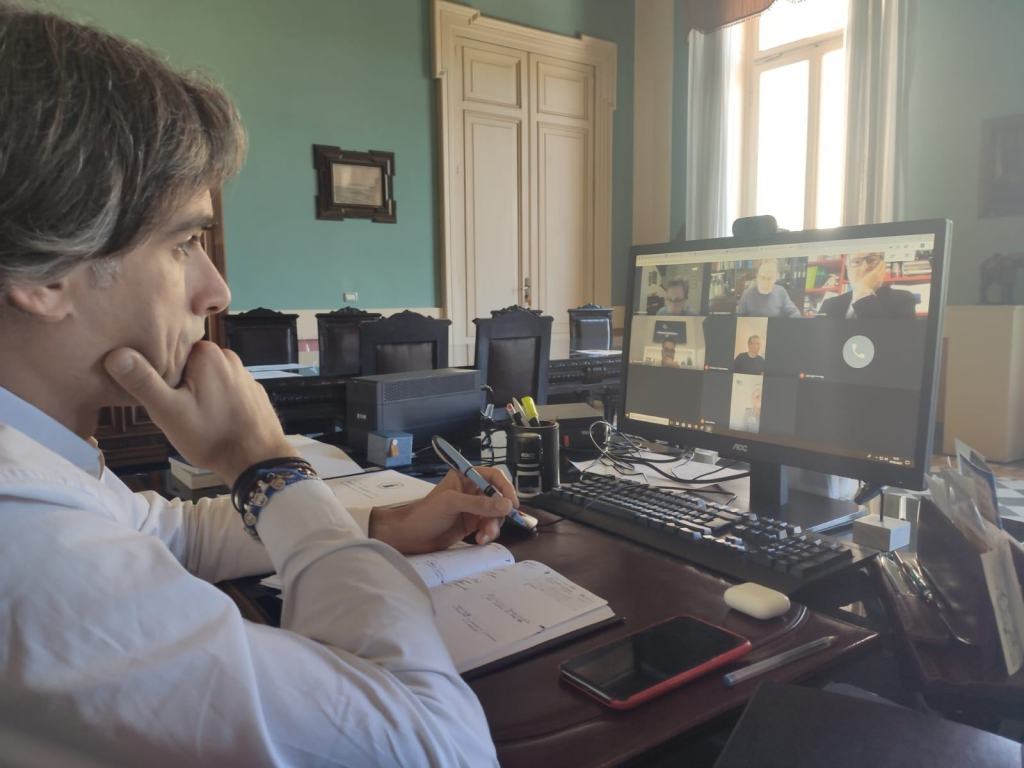 Fase 2 a Reggio, incontro virtuale tra Falcomatà e rappresentanti di commercio, industria ed artigianato