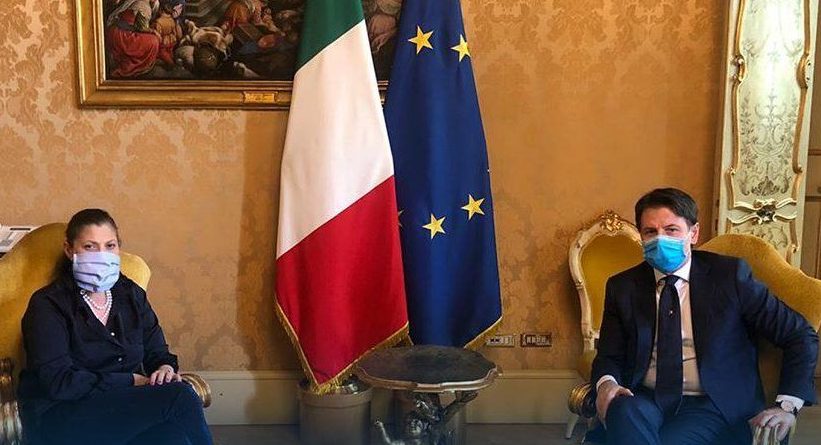 Jole Santelli Giuseppe Conte