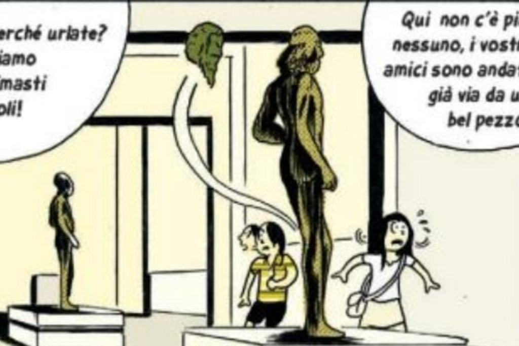 I Bronzi di Riace diventano protagonisti di un fumetto