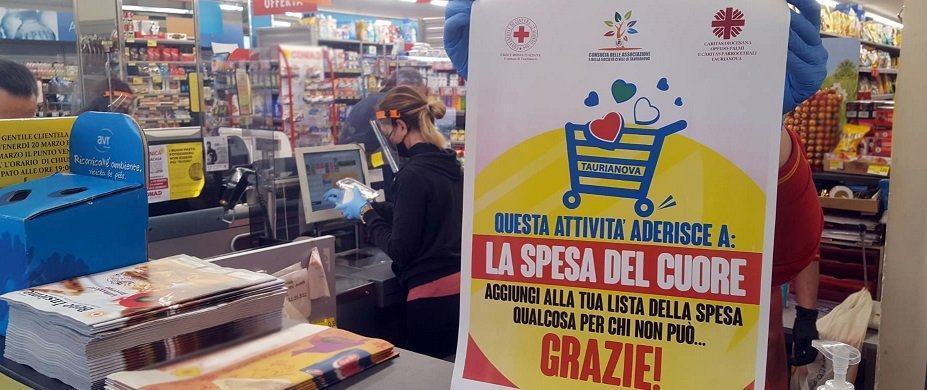 Taurianova, successo per l’iniziativa solidale ‘Spesa del cuore’