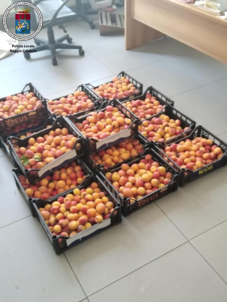 Vendita di frutta abusiva: oltre 6 mila euro di multe a Reggio