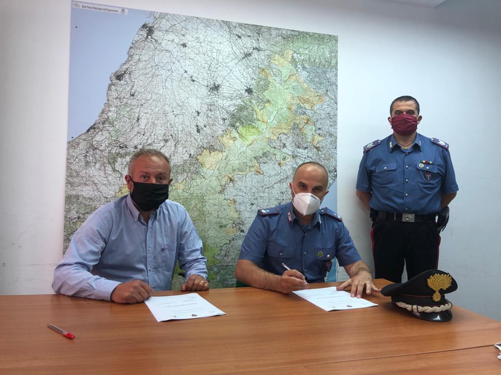 Parco Aspromonte e Reparto Carabinieri Parco firmano Piano operativo 2020