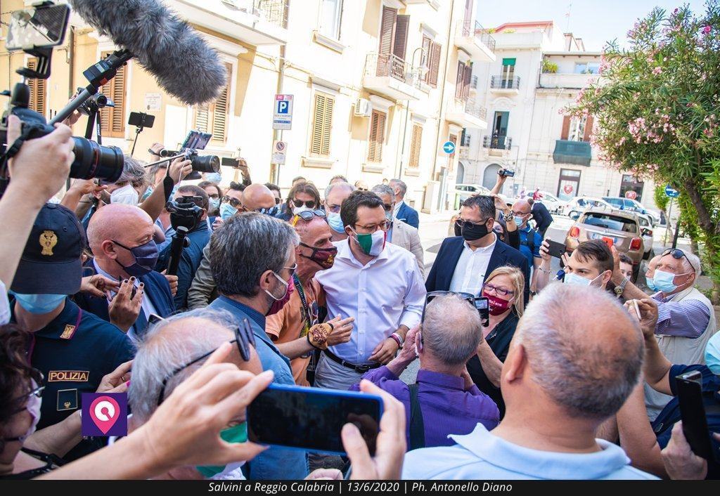 Saccomanno: ‘Doveva venire Salvini ad impegnarsi per il nostro territorio’