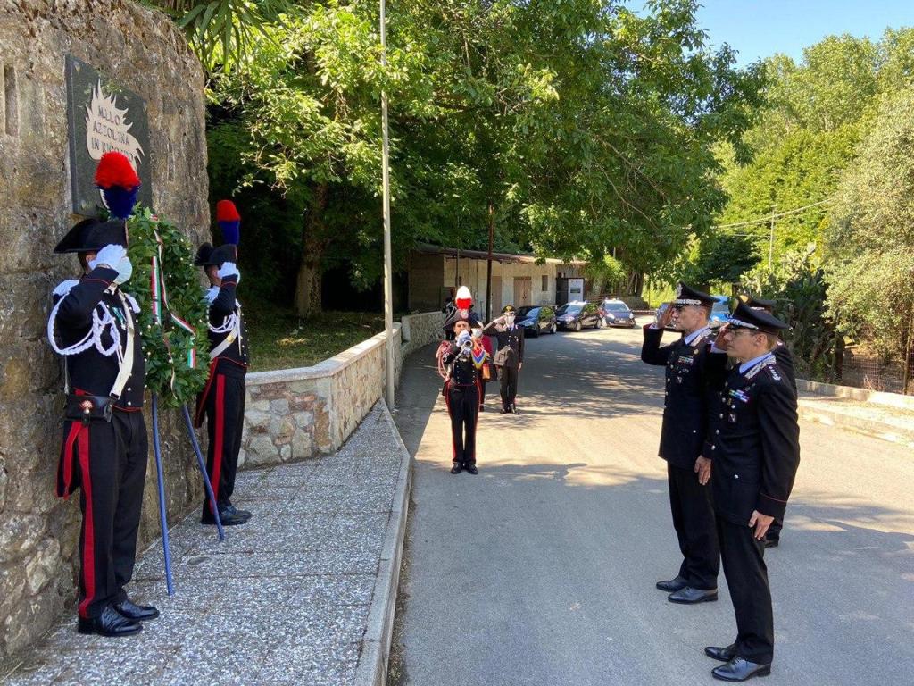 Sant’Eufemia, cerimonia in ricordo del Maresciallo Capo Pasquale Azzolina – FOTO
