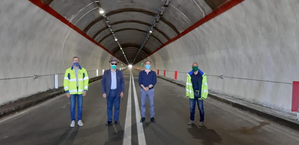 Anas, terminati i lavori per l’illuminazione delle gallerie nella SS 106